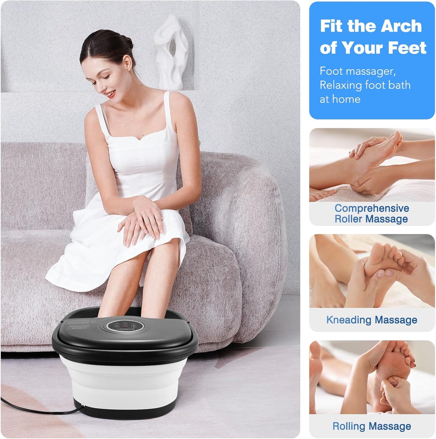 Portable Heated Foot Spa